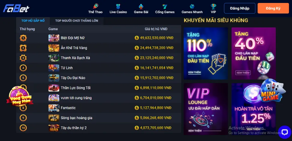 Rút tiền về ngân hàng tại 99kim win