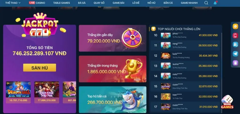 Hình ảnh game Bắn Cá Thần Tài với cá vàng may mắn